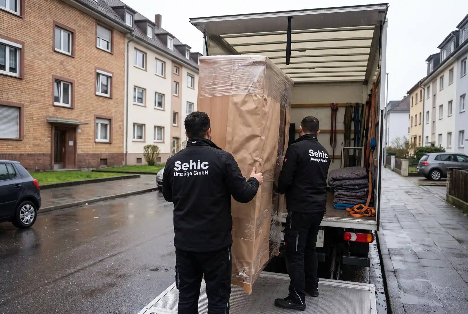 Abfahrt in Karlsruhe