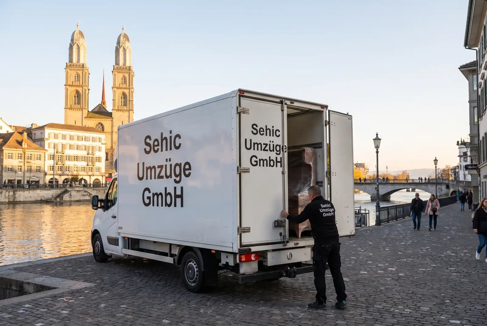 Ankunft in Zürich