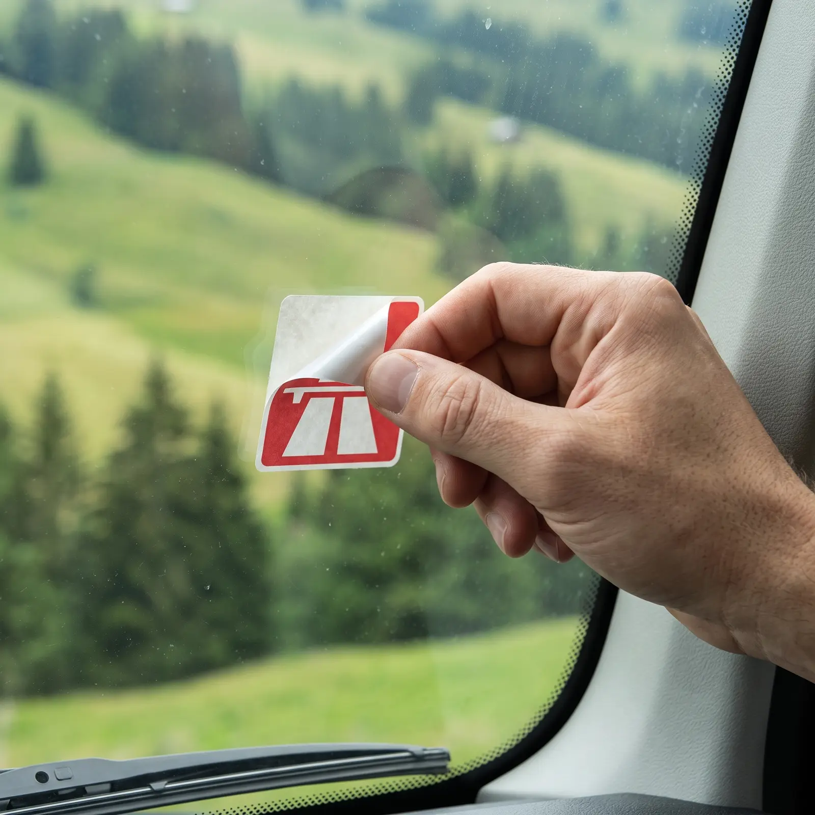 Vignette fürs Umzugsfahrzeug