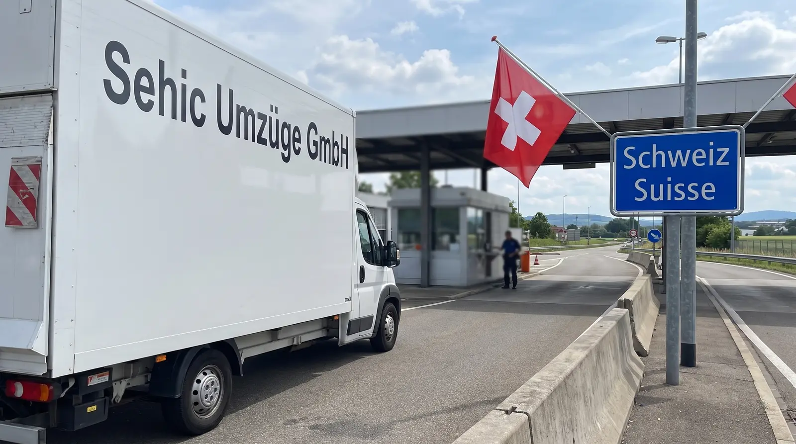 Zollkontrolle an der Grenze bei Basel